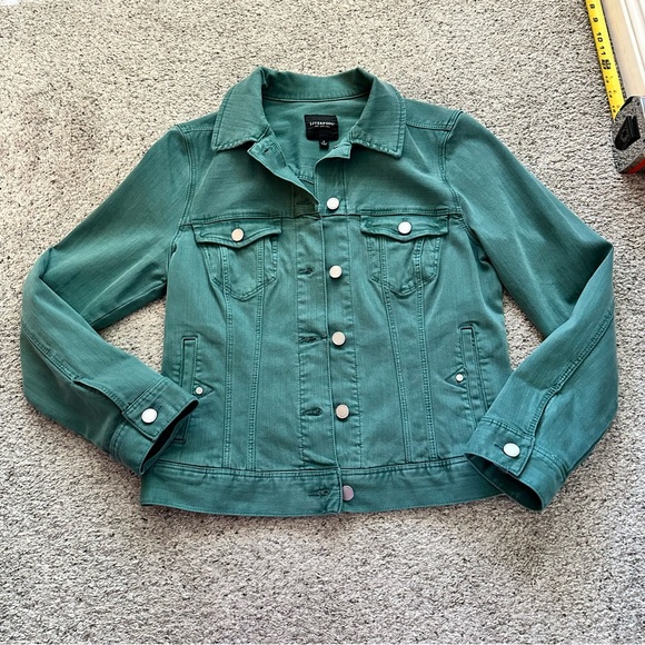 Liverpool Teal Denim Jacket - Picture 3 of 10
